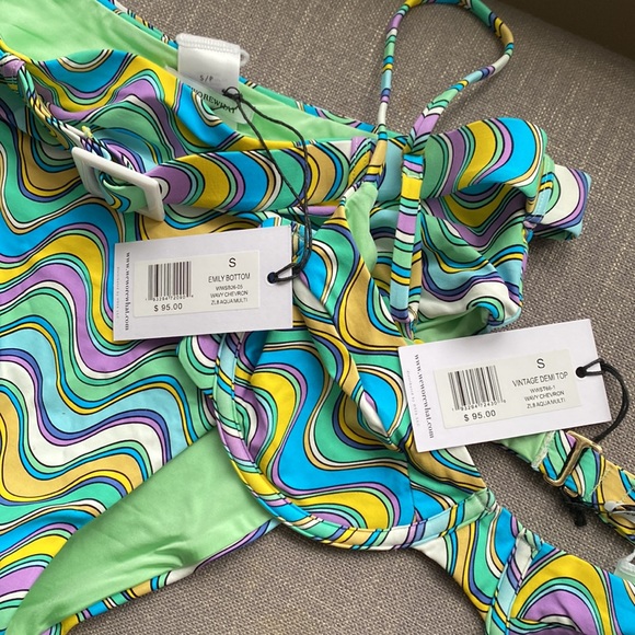 NWT SIZE S WE WORE WHAT BIKINI - Picture 6 of 9